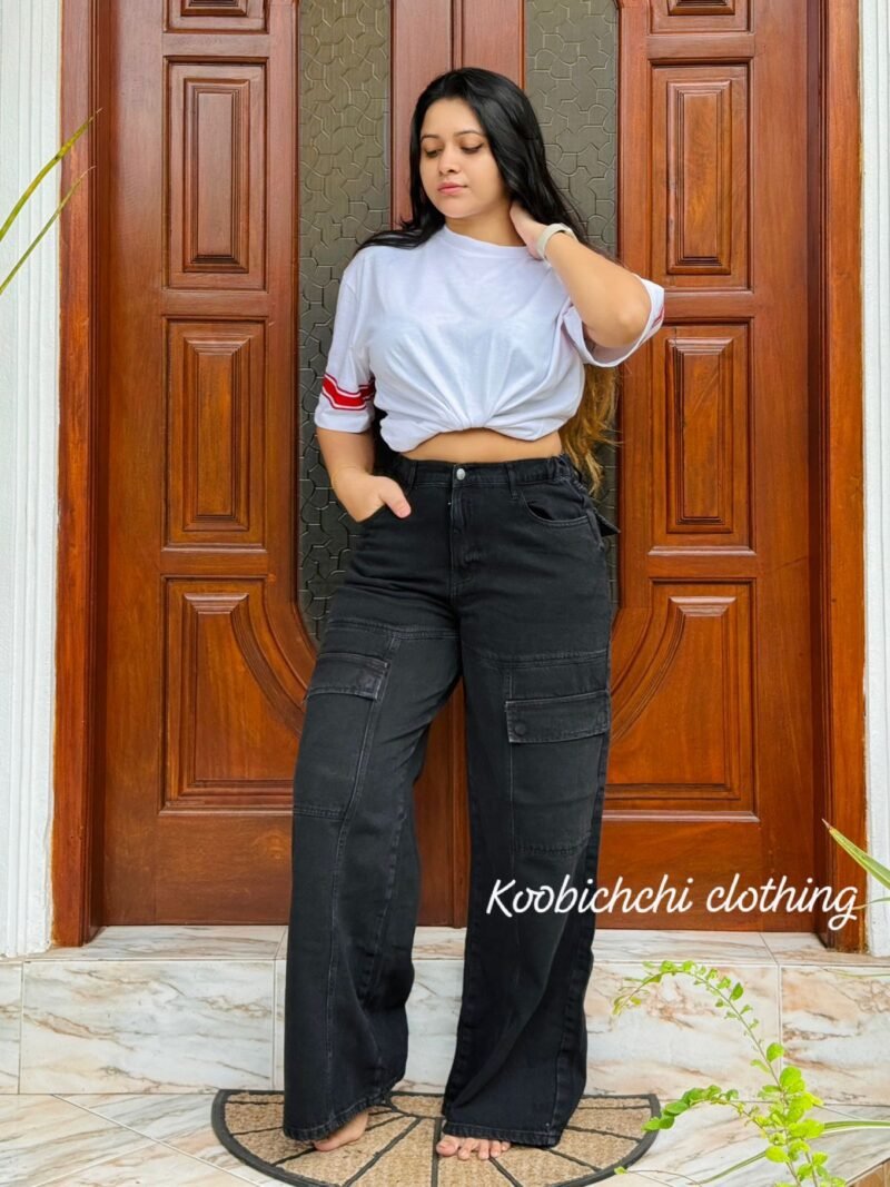 Forever 21 Cargo High Waist Jean - Image 2
