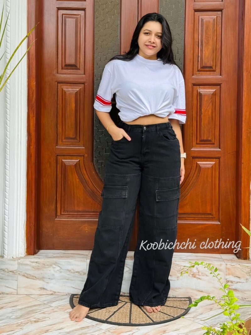 Forever 21 Cargo High Waist Jean - Image 5