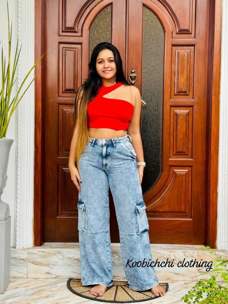 Forever 21 Cargo High Waist Jean - Image 3