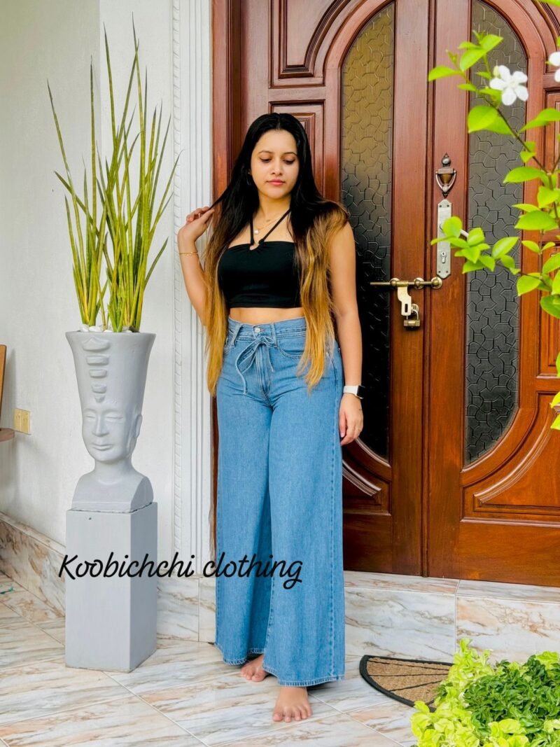 XL extra wide leg high waist Jean - Image 3