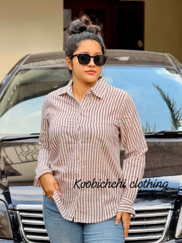 Oversized Shirt Blouse for Women | Relaxed Fit Top