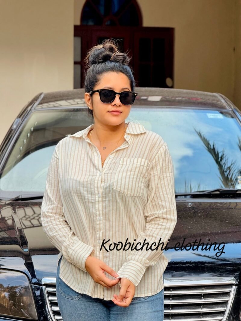 Oversized Shirt Blouse for Women | Relaxed Fit Top - Image 4