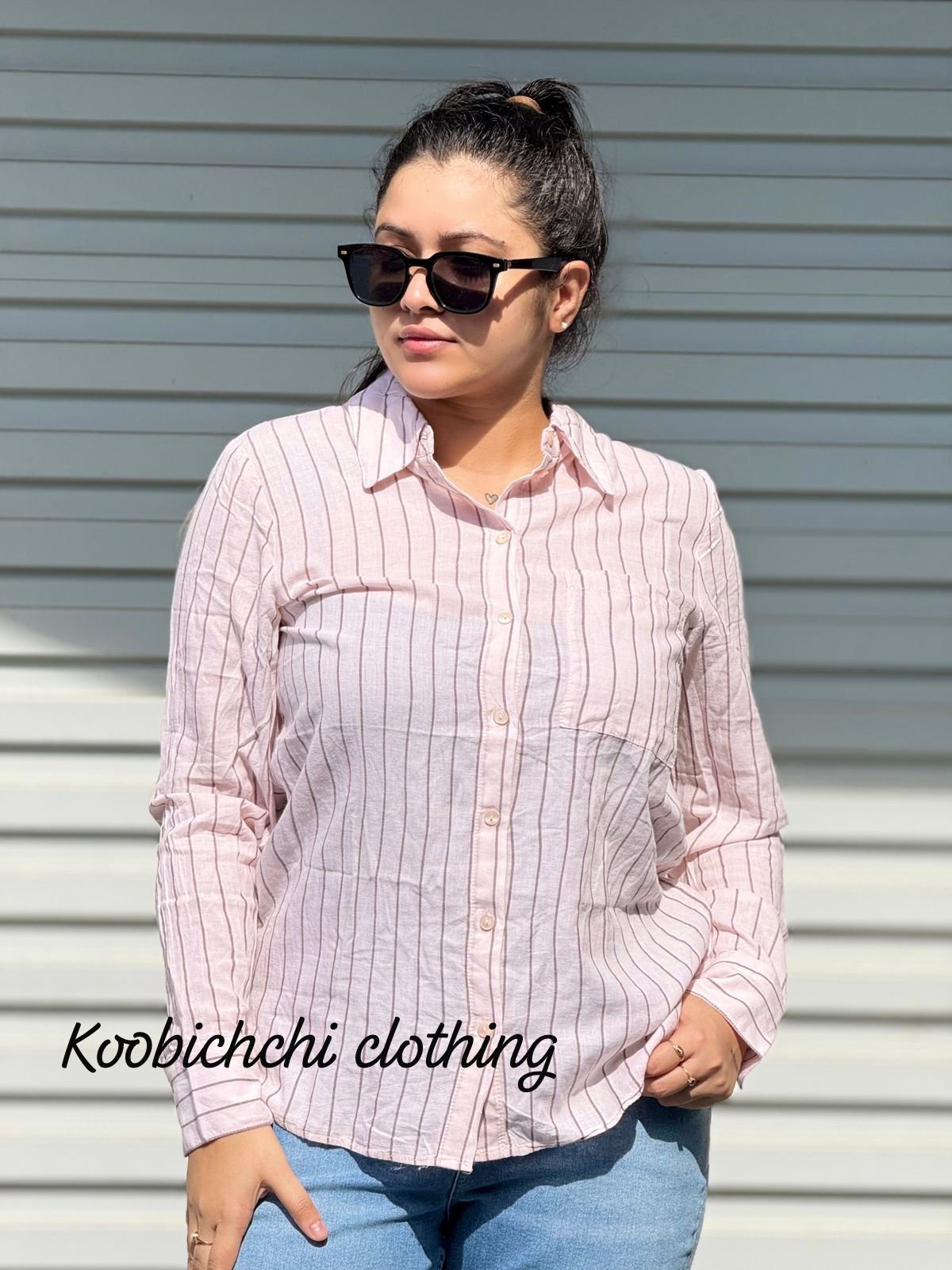 Ladies Linen Shirt Blouse | Women's Breathable Linen Top - Image 2