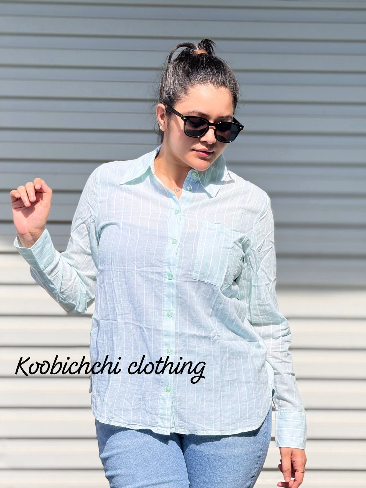 Ladies Linen Shirt Blouse | Women's Breathable Linen Top