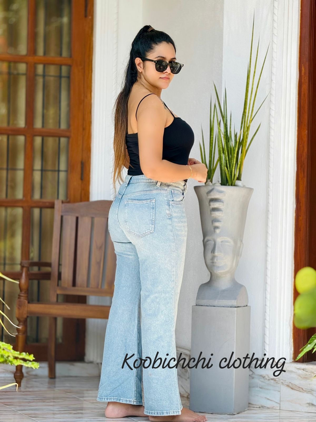 Boot Cut Jeans | Women's Classic Bootcut Denim - Image 2