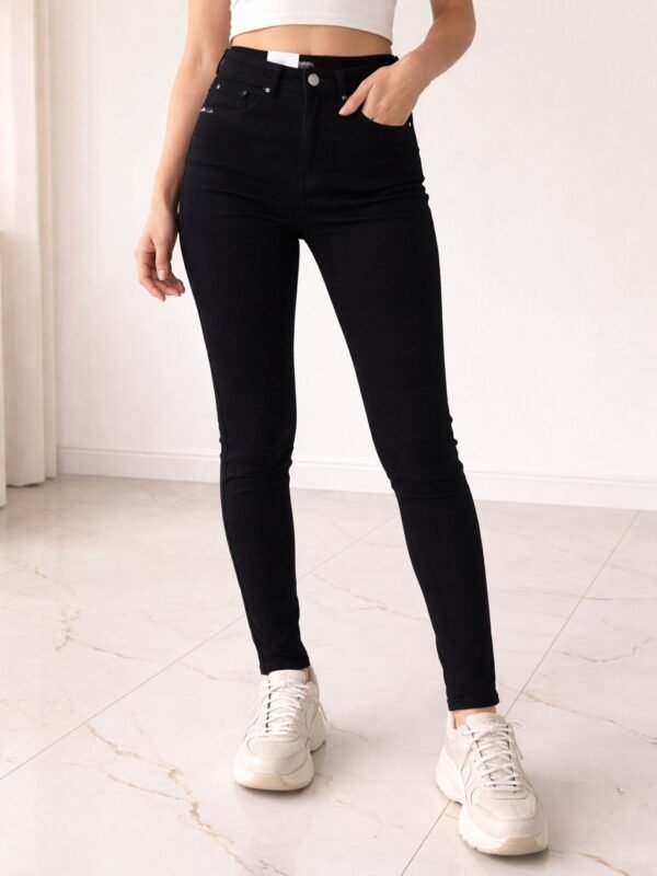 Ladies High Waist Skinny Jeans | Women's Fitted Denim