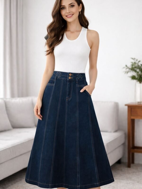 Pleated Skirts Mid Length | Women's Midi Pleated Skirts